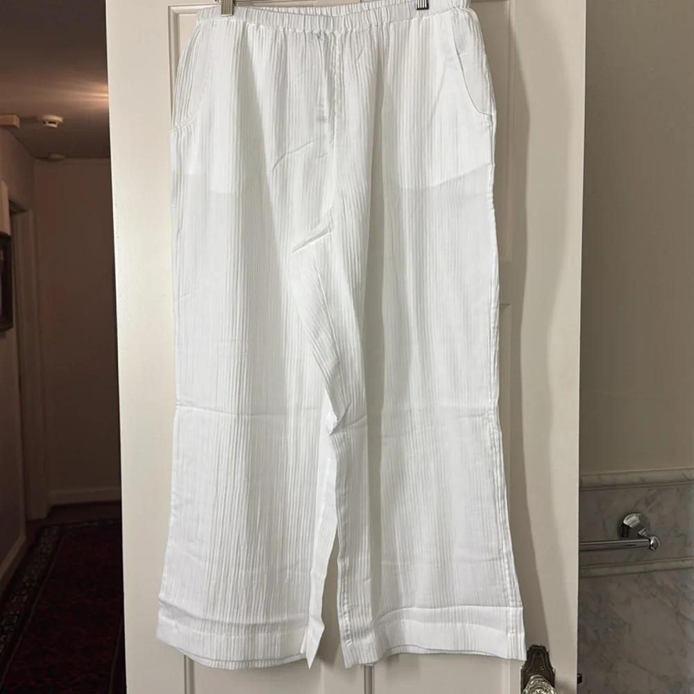 J.Crew Relaxed beach pant in airy gauze BX630